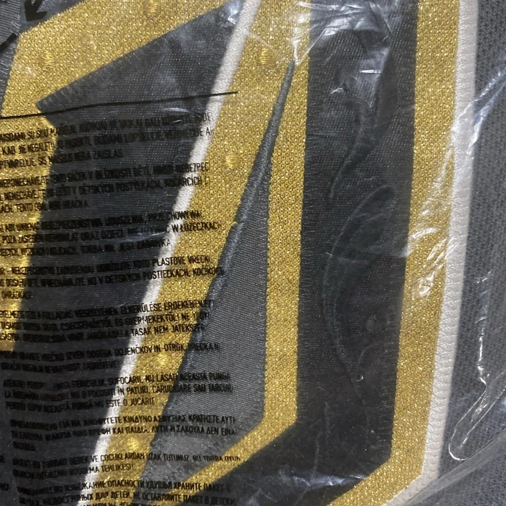 Adidas Primegreen Las Vegas Golden Knights Home Hockey Jersey Size 54 NWT. - Picture 5 of 7